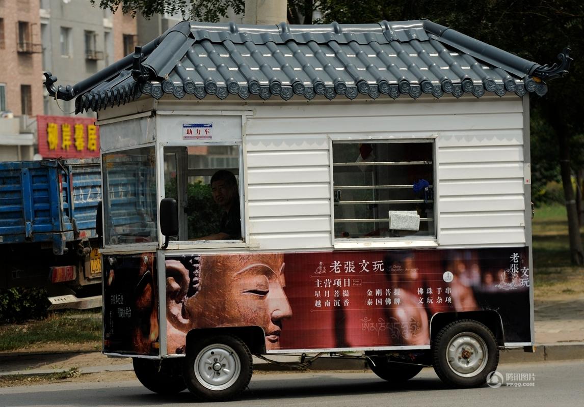 沈陽合成樹脂瓦個性房車，衛(wèi)星定位倒車裝備齊全